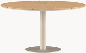 Mesa de jantar redonda com tampo em madeira de teca Croft, Ø 120 cm
