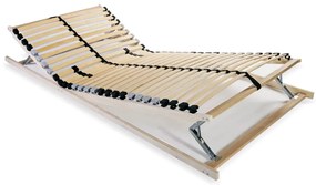 Estrado de ripas com 28 ripas 7 zonas 80x200 cm