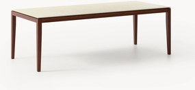 Mesa de jantar com efeito travertino Jackson, vários tamanhos