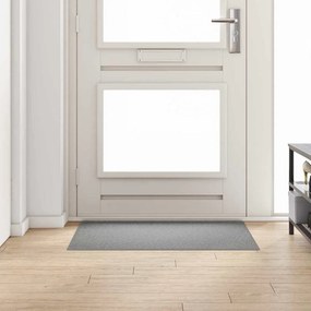 vidaXL Runner de Carpete Cinzento-claro 100 x 100 cm