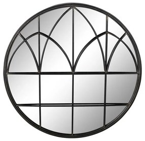 Espelho de Parede Dkd Home Decor Metal (76 X 4 X 76 cm)