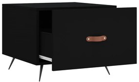 Mesa de centro 50x50x40 cm derivados de madeira preto