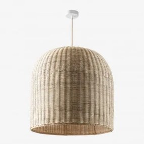 Lâmpada De Teto Flandes Natural - Branco & Ø60 Cm Flandes - Sklum