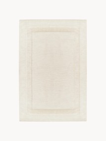 Tapete em algodão artesanal com relevo Dania