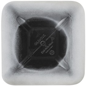 Vaso para plantas branco 38 x 38 x 37 cm PARIKIA Beliani