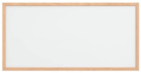 Quadro branco magnético c/ estrutura em madeira de pinho maciço