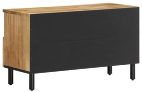 Móvel de TV 80x33x46 cm madeira de mangueira maciça