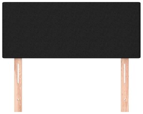 Cabeceira de cama tecido 90x5x78/88 cm preto
