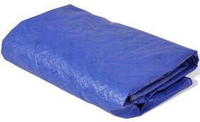 vidaXL Cobertura PE redonda para piscina 540 cm 90 g/m²