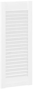 Portas de armário 2 pcs design de persiana 61,5x29,5 cm branco