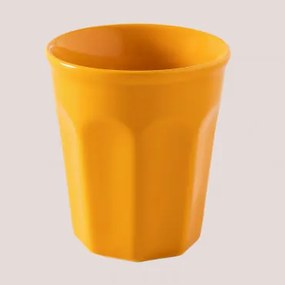 Pack De 4 Copos 30 Cl Em Porcelana Giulin Laranja Albaricoque - Sklum