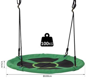 balanço de criança tecido exterior confortável do Oxford 100kg