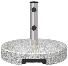 Base Redonda pra Guarda-Sol com Rodas Cinza 29kg