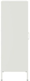 Aparador alto 36x39x113 cm aço branco