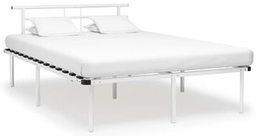 Estrutura de cama metal 160x200 cm branco