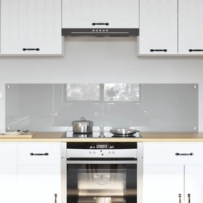 vidaXL Proteção de Cozinha 2 pcs Cinzento-claro 80 x 40 cm