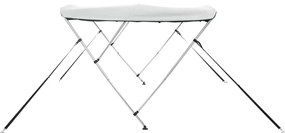 Toldo 3 arcos Bimini paredes malha laterais 183x(154-167)x137cm