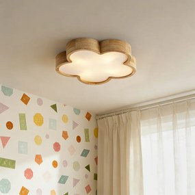 Plafon para crianças madeira com branco - Lucille