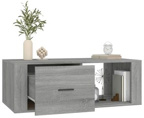 Mesa de centro 100x50,5x35 cm derivados de madeira cinza sonoma