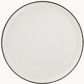 Pratos rasos de porcelana Base, conjunto de 4