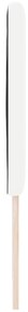 Cabeceira vidaXL Design Simples Branco Puro 90 cm Couro Sintético