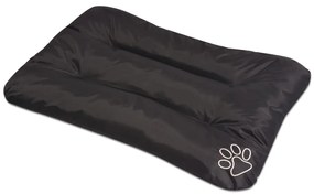 vidaXL Colchão para cães preto tamanho XL