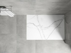 Mexen Hugo base de duche retangular SMC 120 x 90 cm, pedra branca - 42159012