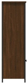 Aparador alto 62x32x103,5cm derivados madeira carvalho castanho