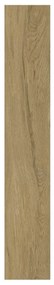 Painel de parede c/ aspeto de madeira 2,06 m² PVC castanho