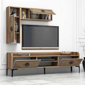 Unidade de TV Samba – Nogueira Azul – 180 cm x 52 cm x 35 cm