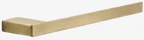 Toalheiro De Parede Com Barra 30 Cm Para Casa De Banho Em Aço Inoxidável Olvam Dourado Escovado - Sklum