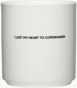 Chávena com inscrição I Lost My Heart