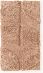 Tapete felpudo com relevo Jade