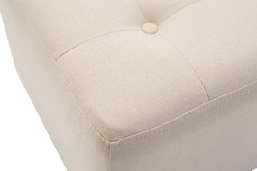 Conjunto de 2 bancos Pharao 46 x 45 x 45 cm Creme