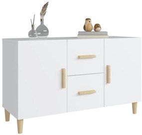 Aparador 100x36x60 cm derivados de madeira branco