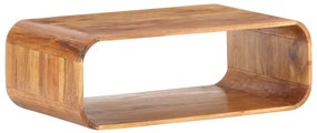 Mesa de centro 90x50x30 cm madeira de acácia maciça