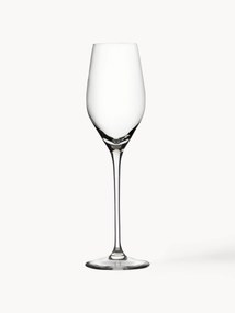 Flutes de champanhe de cristal Exquisit, conjunto de 6