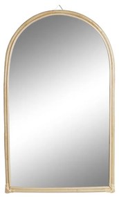Espelho de Parede Dkd Home Decor Espelho Natural Bambu (40 X 5 X 70 cm)