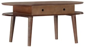 Mesa de centro 100x50x46 cm madeira de acácia maciça