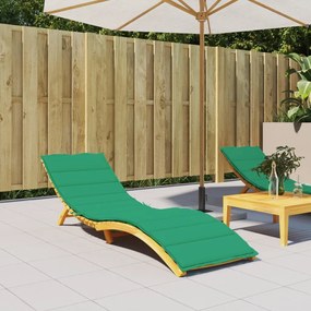 Almofadão p/ espreguiçadeira 200x70x3 cm tecido oxford verde