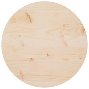 Tampo de mesa pinho maciço Ø50x2,5 cm