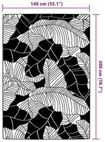 Tapete de exterior 140x200 cm ARAKIL PP verde