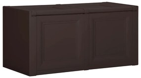 Caixa para almofadões 86x40x42 cm 85 L castanho