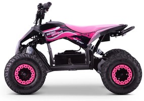 Moto 4 elétrica para crianças Motors SPIDER 1000W Rosa