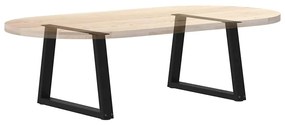 Mesa de jantar pernas 2 pcs forma de V 70x(42-43,3)cm aço preto