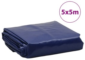 Lona 5x5 m 650 g/m² azul