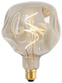 Lâmpada LED regulável E27 G125 bronze 4W 120lm 1800K