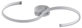 Lustre Es – Cinzento – 25x51x5 cm