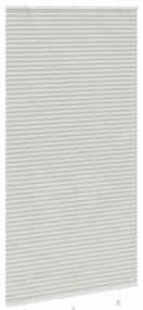 Cinzento Luz Plissada Cega 110x200 cm Largura Tecido 109,4cm