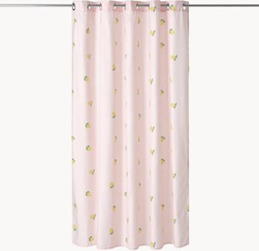 Cortina de duche com padrão resistente à água Lemon